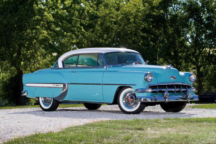 Chevrolet Bel Air Sport Coupe 1954 года  (фото 34 из 67)